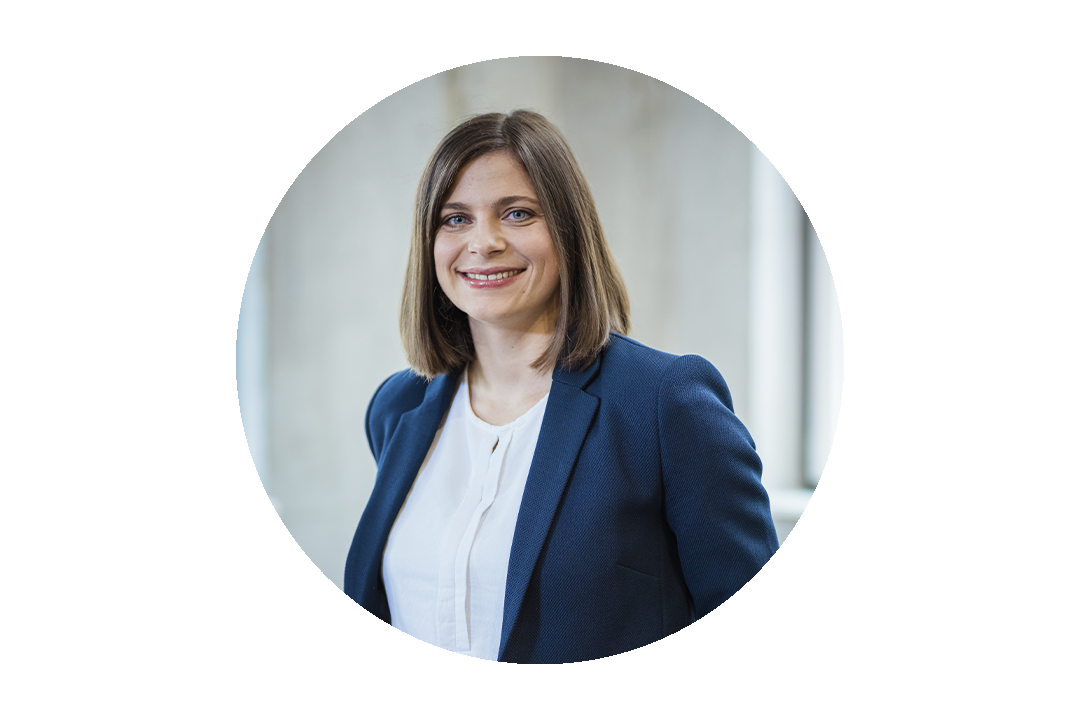 Portrait einer Fachleitung der ROTOP Pharmaka GmbH, Hersteller von Radiopharmaka in Dresden