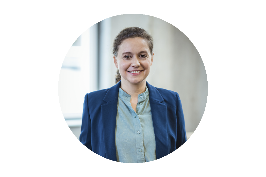 Portrait einer Fachleitung der ROTOP Pharmaka GmbH, Hersteller von Radiopharmaka in Dresden