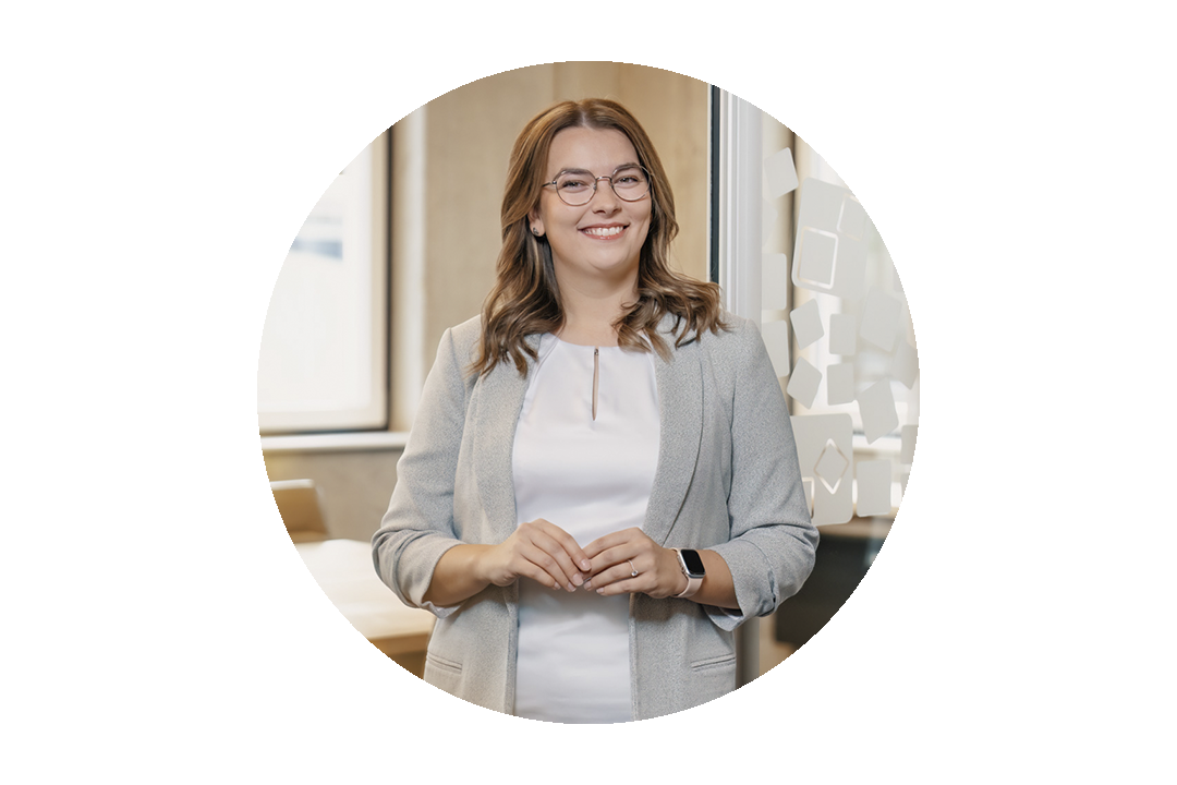 Portrait einer Fachleitung der ROTOP Pharmaka GmbH, Hersteller von Radiopharmaka in Dresden