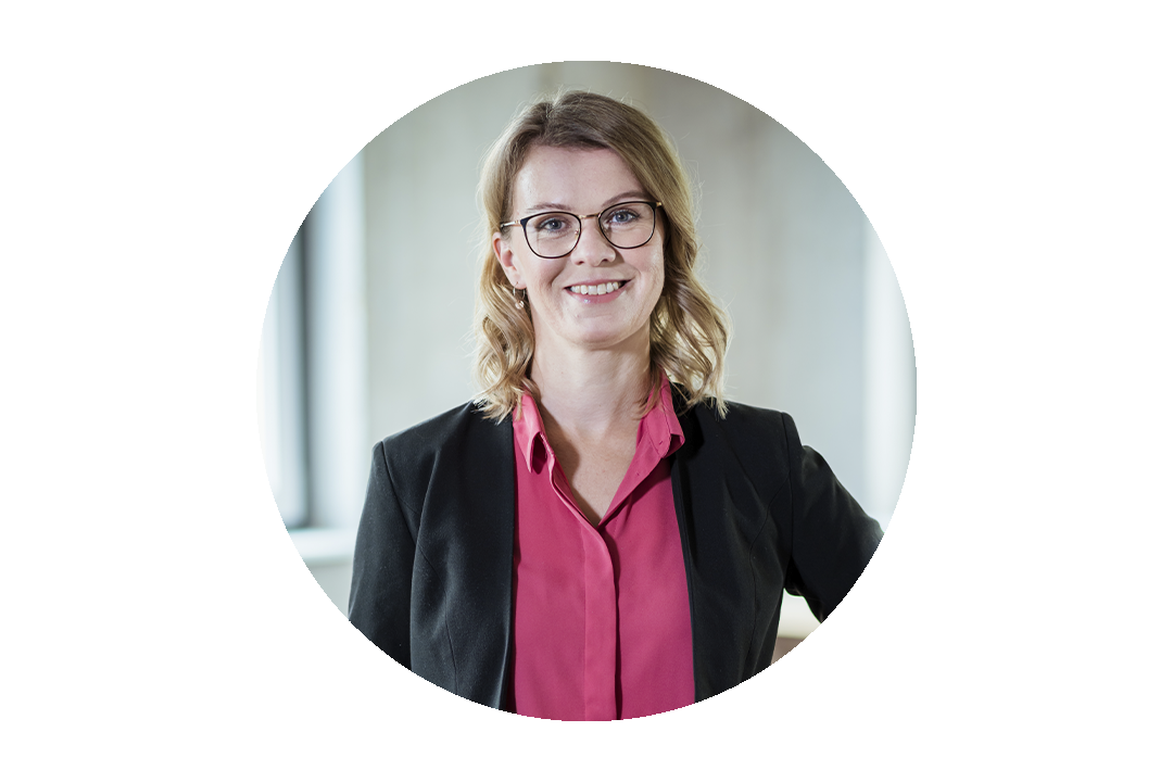 Portrait einer Fachleitung der ROTOP Pharmaka GmbH, Hersteller von Radiopharmaka in Dresden