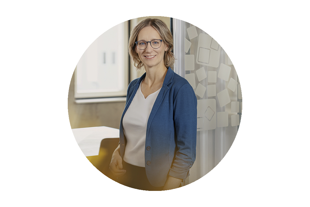 Portrait einer Fachleitung der ROTOP Pharmaka GmbH, Hersteller von Radiopharmaka in Dresden